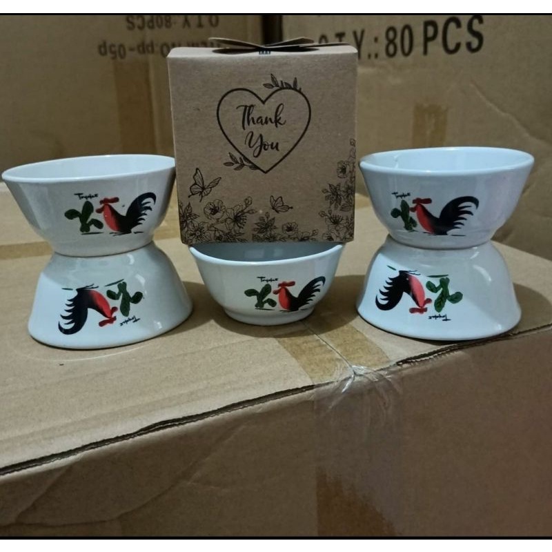 Mangkok jago /mangkok souvenir /mangkok jago mini