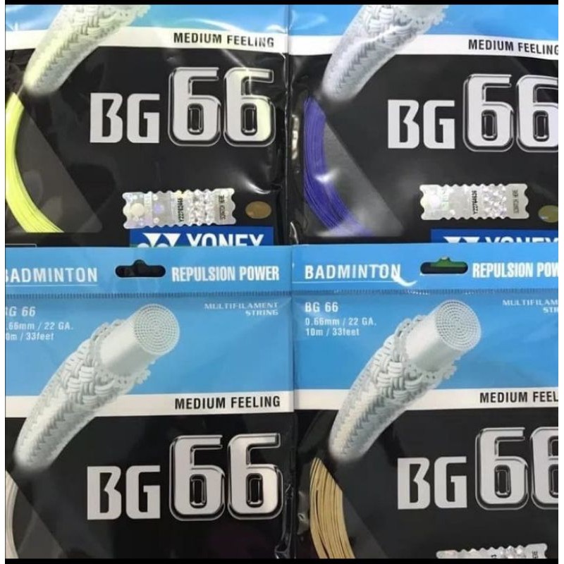 Senar Yonex BG 66 ORI Senar Raket Badminton
