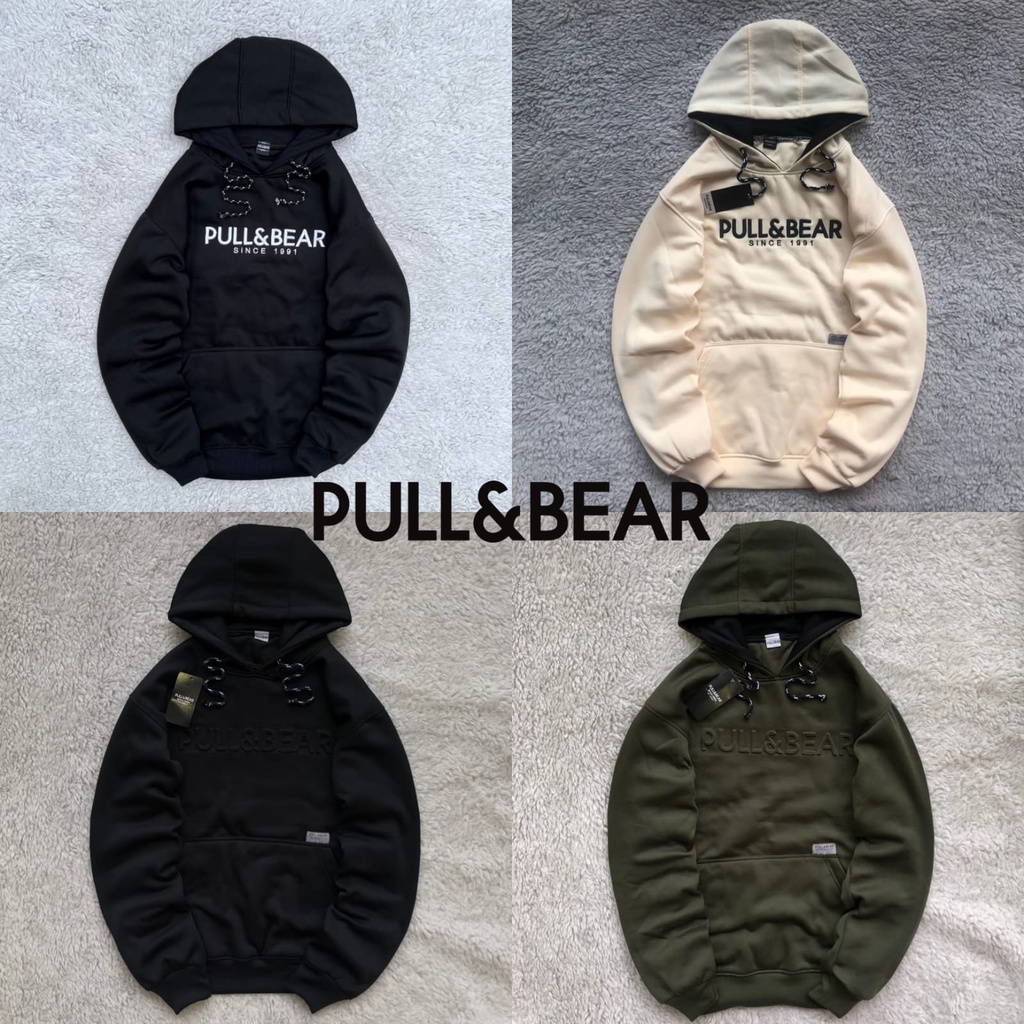 (COD) Sweater Hoodie Pull&Bear Pria dan Wanita - Sweater pull&Bear