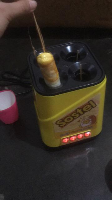 Medan Mesin Sostel Sosis Telur Elektrik ( Egg Roll ) 4 2 1