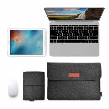 Case Laptop Macbook with Pouch / Sarung Laptop Empuk Murah Model Simpel Keren Elegan / Pelindung Laptop 15 Inch Sarung Laptop 13 Inch Pelindung Laptop 12 Inch / Cover Pelindung Laptop Case For Laptop Berkualitas Simpel Keren / Sarung Laptop Macbook