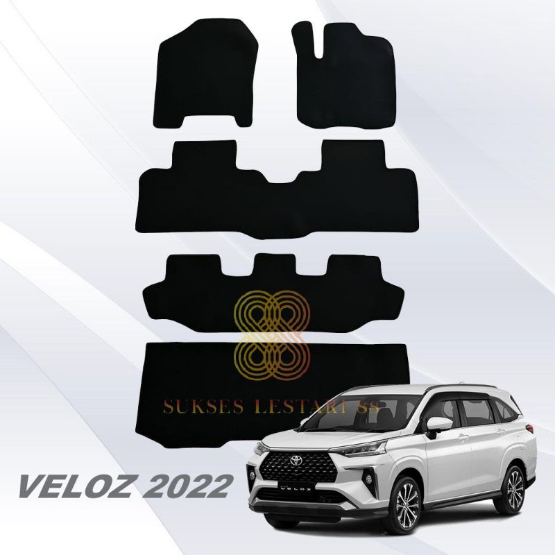 Karpet Mobil Toyota All New Avanza 2022 - 2023 Avanza Veloz 2022 - 2023 Full Bagasi