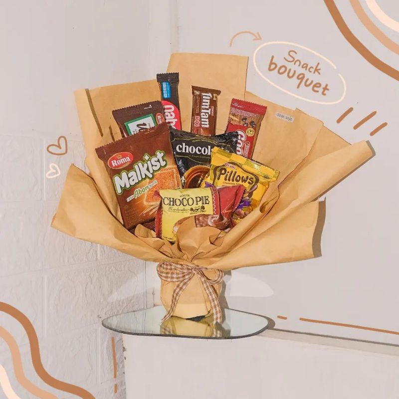 

SNACK BOUQUET by @dearsaja