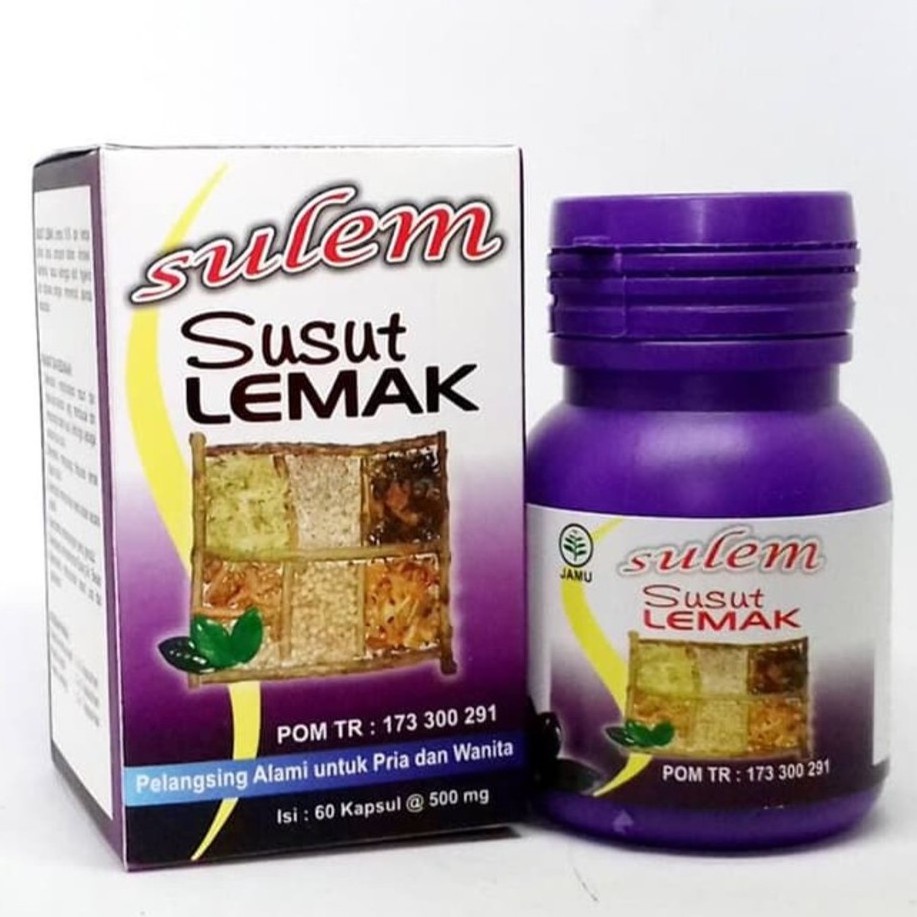 SULEM SUSUT LEMAK HERBAL  PELANGSING BADAN ALAMI CEPAT AMAN ORIGINAL Asli Diet Detox Perut