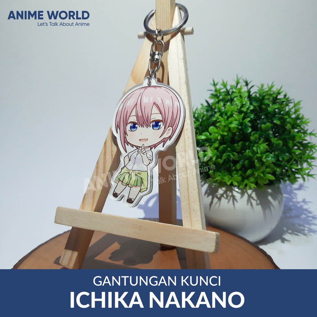 Gantungan Kunci Anime - Ichika Nakano - Keychain Ichika Nakano Gotoubun no Hanayome