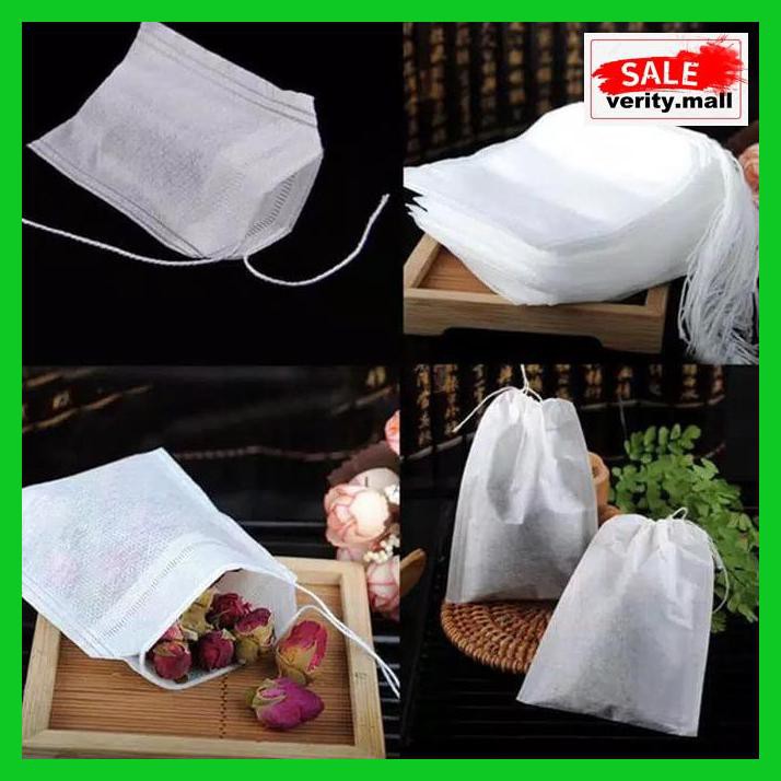 

35Ww4Ey- Paper Bag Tea 100 Pcs/ Kantong Teh Celup / Filter Kertas Teh W4Waf4R-