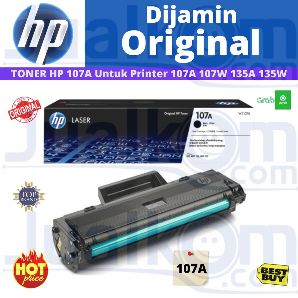 TONER HP 107A Untuk PRINTER 107A 107W 135A 135W