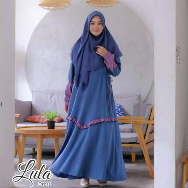 LULA DRESS YASMEERA / GAMIS POLOS SYARI / GAMIS ADEM BUSUI FRIENDLY / COMING SOON