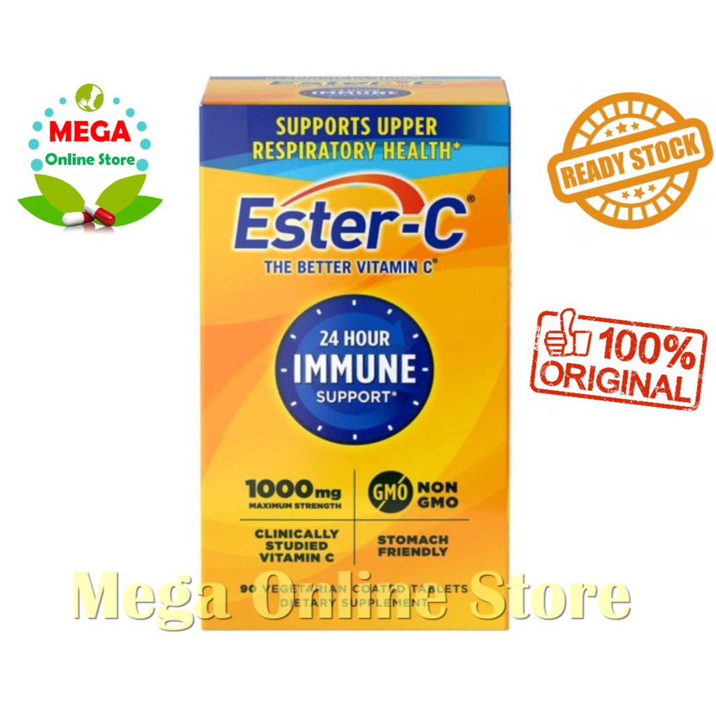 (USA) Ester C 24 Hour Immune Support 1000 mg 120 Tablet