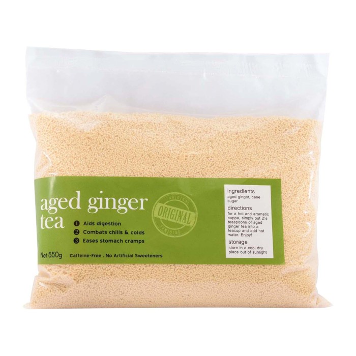 

Spa Foods Aged Ginger Tea With Cane Sugar Refill 550G