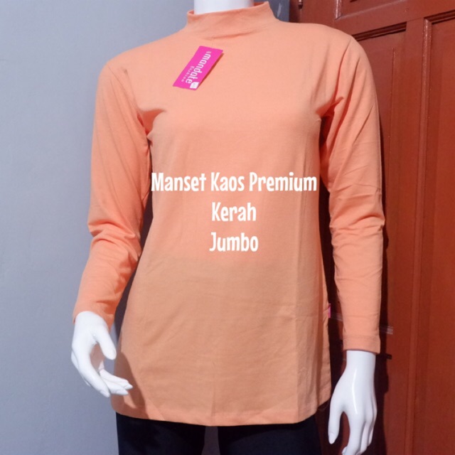 MANSET KAOS  ukuran xxl LD 92-102 cm BAHAN RAYON PREMIUM