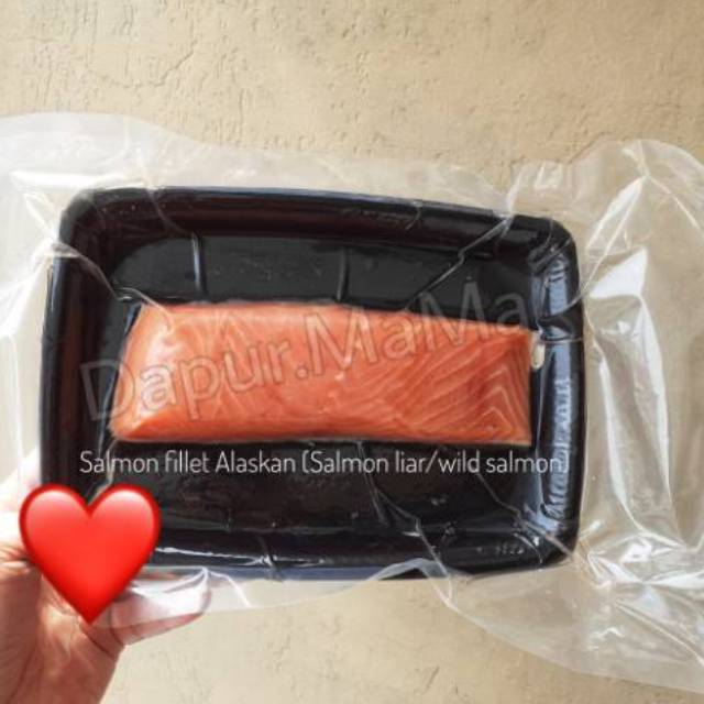 

SALMON Fillet Alaskan (wild salmon / salmon liar)