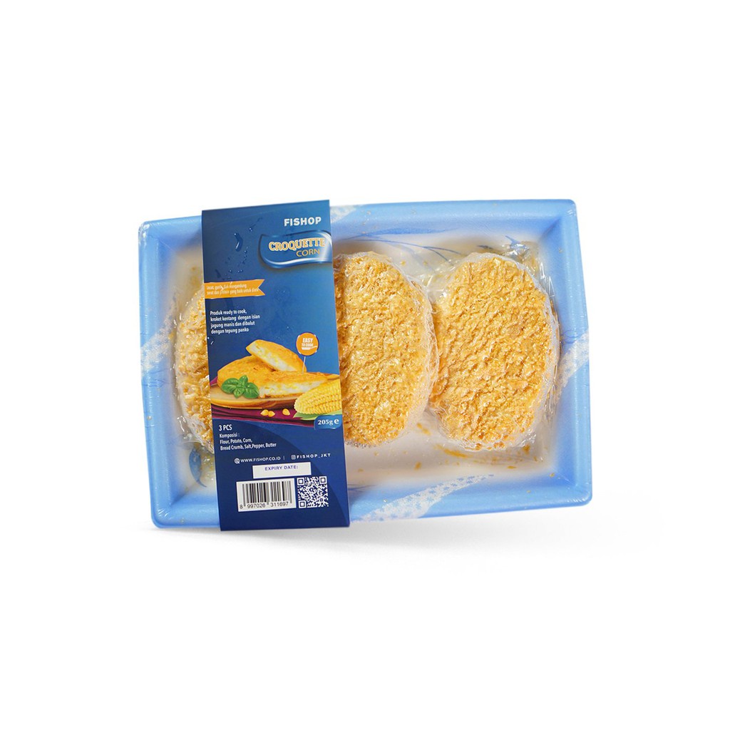 

FISHOP - Croquette Potato Corn (3pcs/pack)