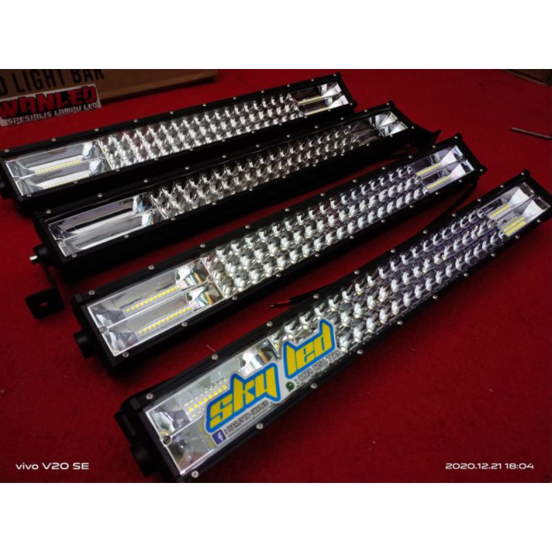 lampu sorot  led bar 60cm  105cm 1 warna 1mode