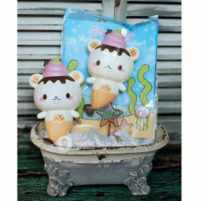 SQUISHY STRAWBERRY YUMMIBEAR MERMAID by PUNIMARU CREAMIICANDY (original licensed)