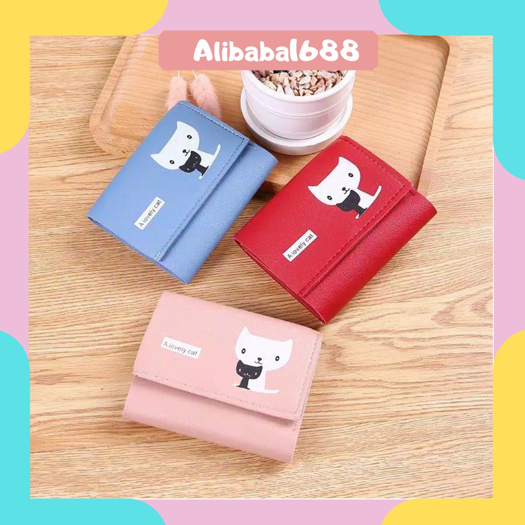 *ALIBABA1688*COD DOMPET IMPOR LIPAT WANITA AK1003 DOMPET WANITA MINI/PENDEK IMPORT