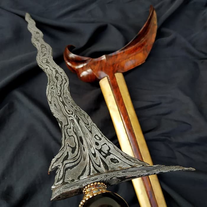 Keris Pusaka Sabuk Inten Pamor Meteorit Guling Mataram Sultan 