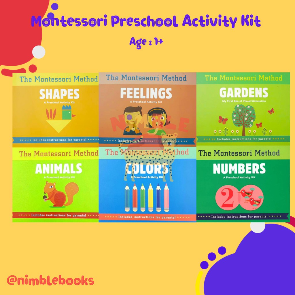 BUKU MONTESSORI: Preschool Activity Kids