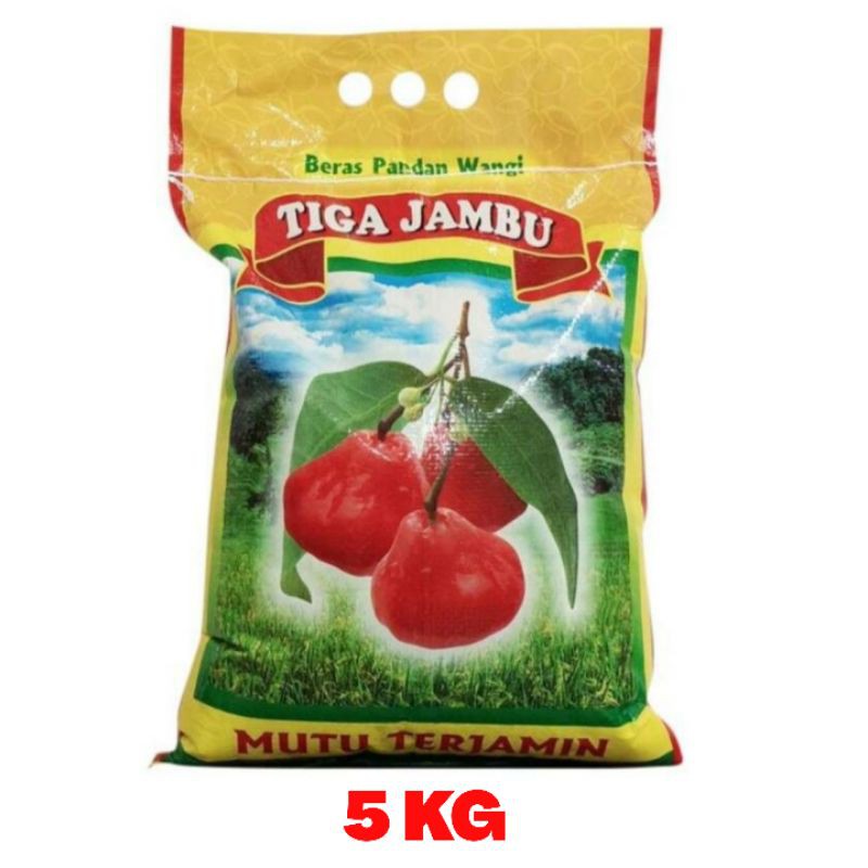 BERAS PANDAN WANGI CAP TIGA JAMBU 5 KG