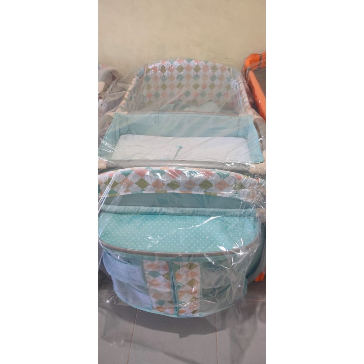 BabyElle Baby Box Ranjang Tempat Tidur Bayi 9A89 XLR - Beige