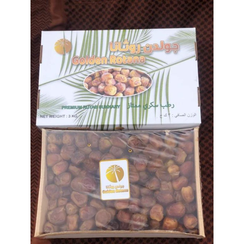 

QH kurma sukari golden rotana premium 3kg
