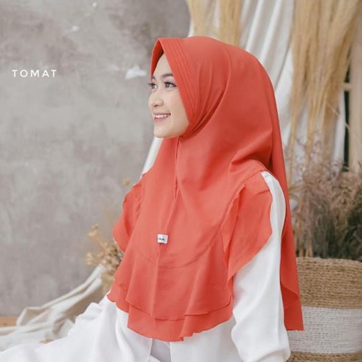 KHIMAR AMEERA ORIGINAL BYDEVINA-Tomat
