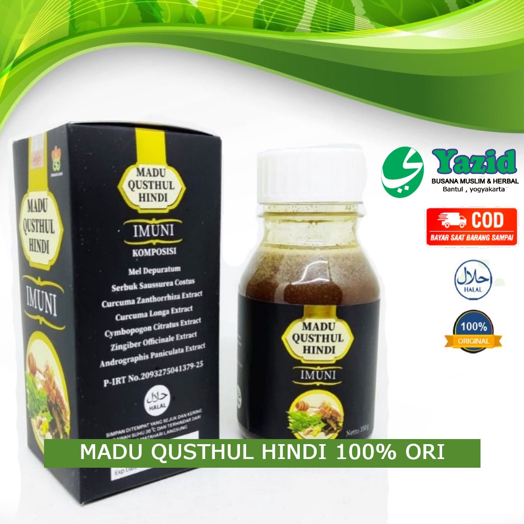 Terlaris Madu Qusthul Hindi Imuni Alami