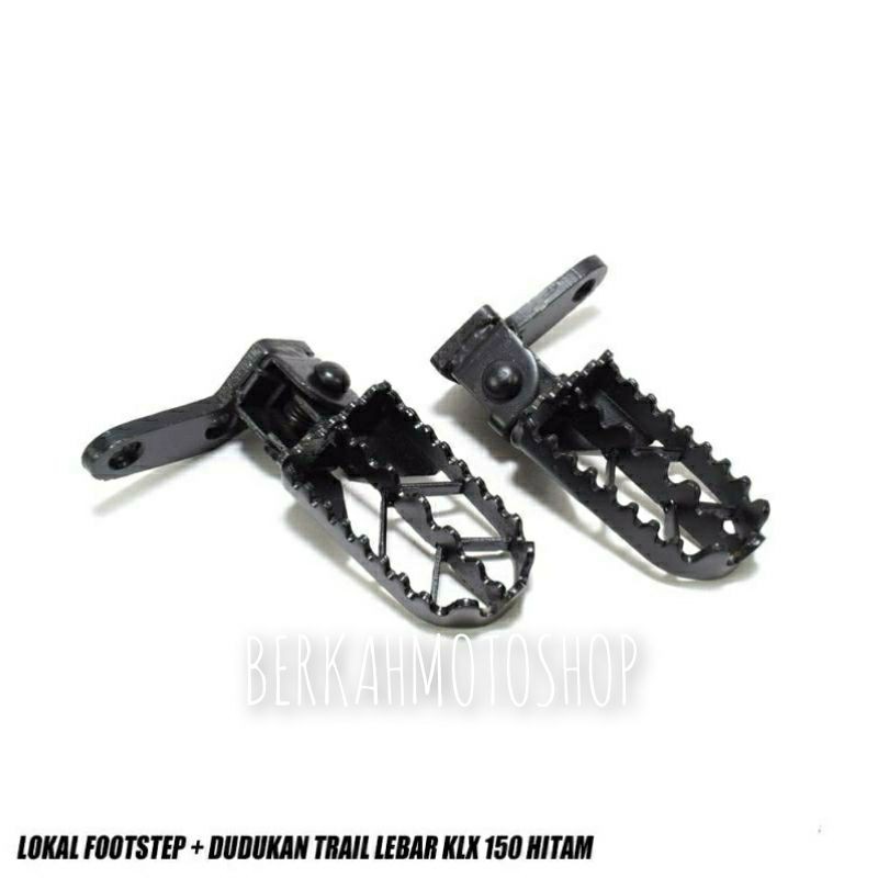 Footstep Lebar KLX + dudukan Footstep KLX lebar+dudukan