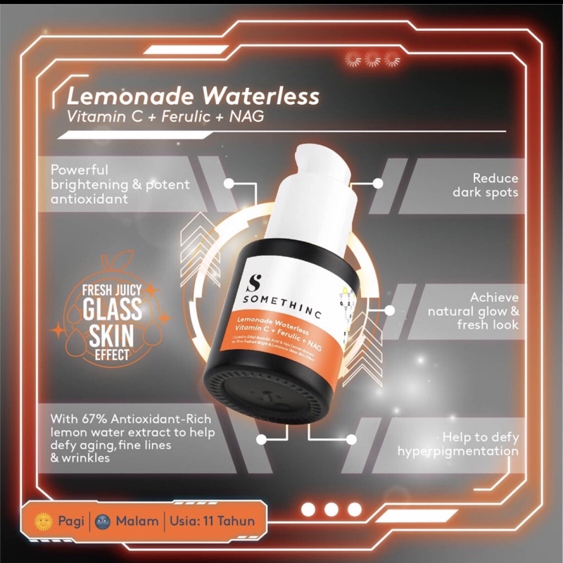 Somethinc Lemonade Waterless Vit C Serum