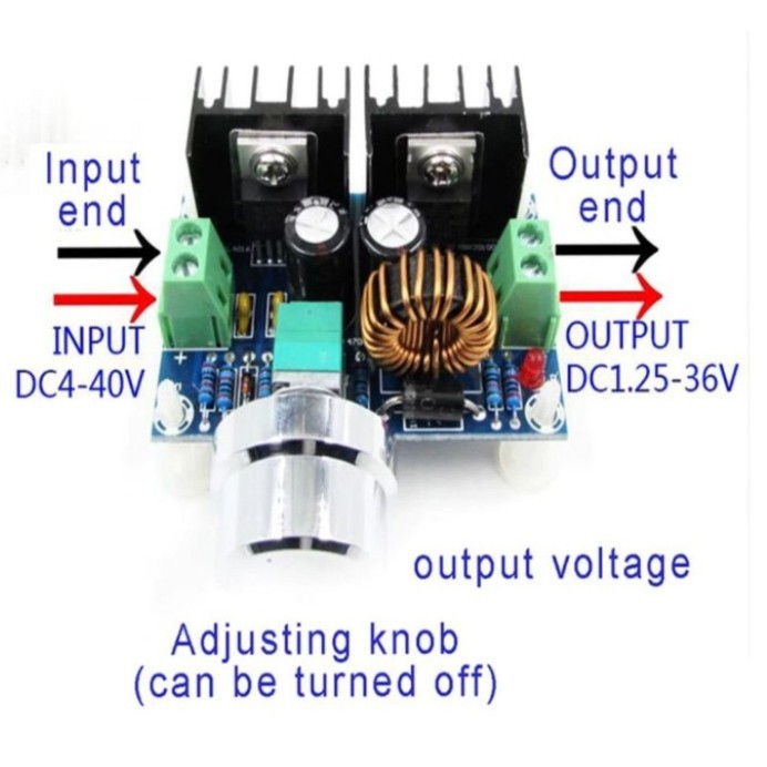 STEP DOWN CONVERTER XL4016 XH-M401 200W 8A (4065)