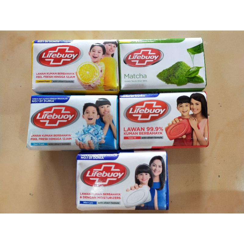 lifebuoy sabun batang 75gr (varian random)