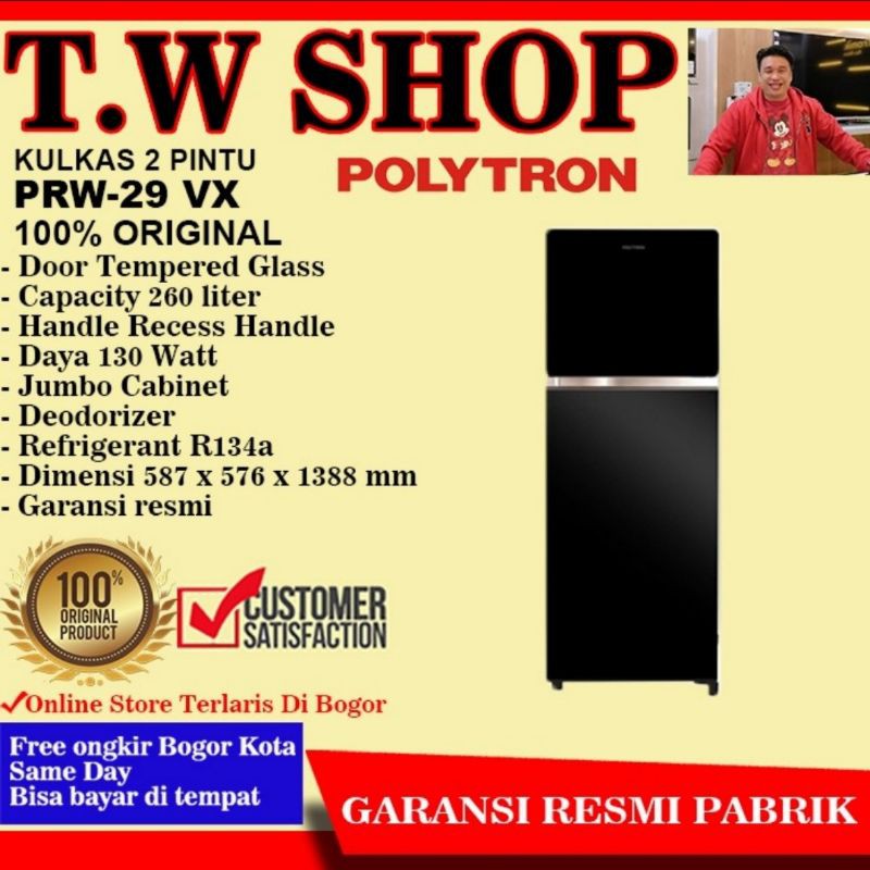 Harga Kulkas 2 Pintu Polytron Inverter Terbaru Juni 21 Biggo Indonesia