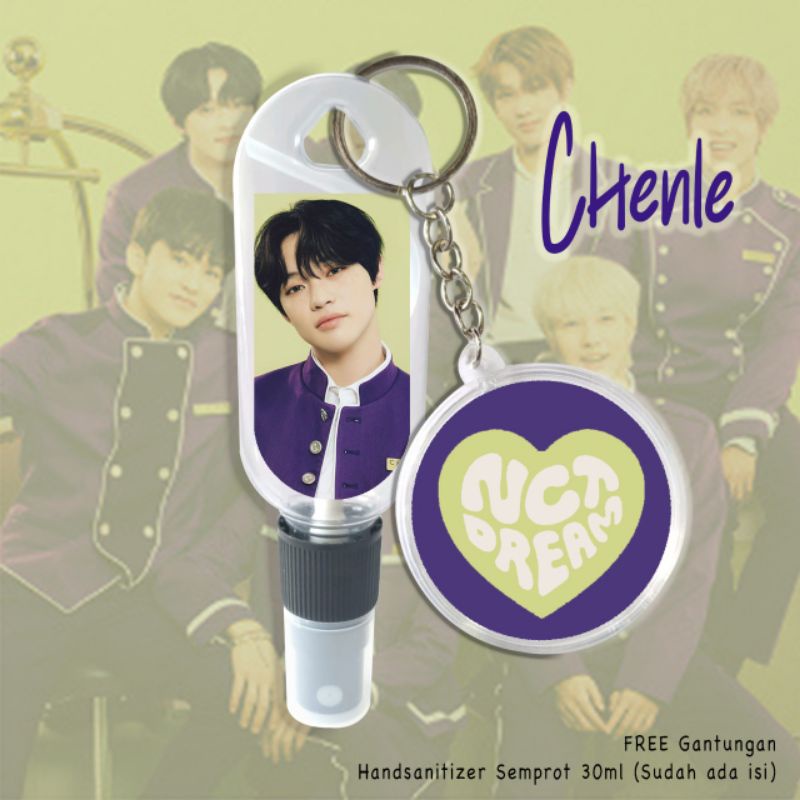 FREE GANTUNGAN KUNCI!! HAND SANITIZER NCT DREAM MEMBER GRUP