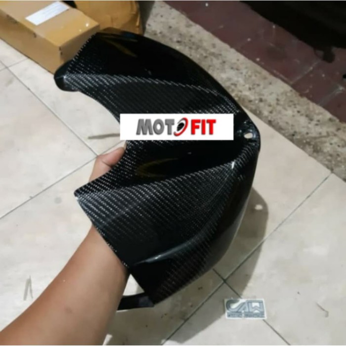 yamaha r6 2008 -2016 carbon kevlar asli tankpad tangpad depan