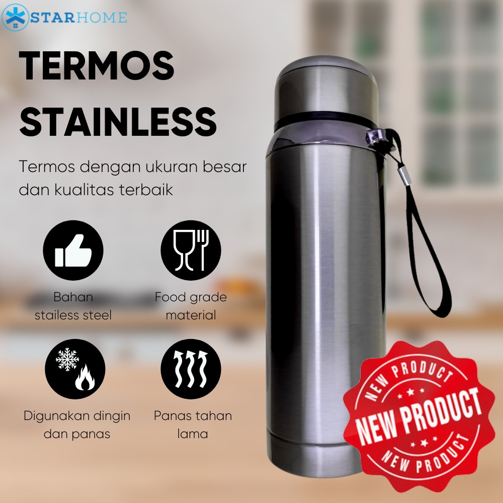 Termos Air Panas Premium Tumbler Stainless Steel KH-857 600ml