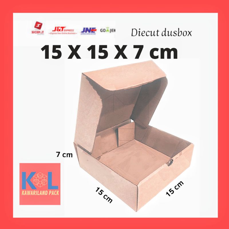 

15X15X7 DUSBOX Diecut