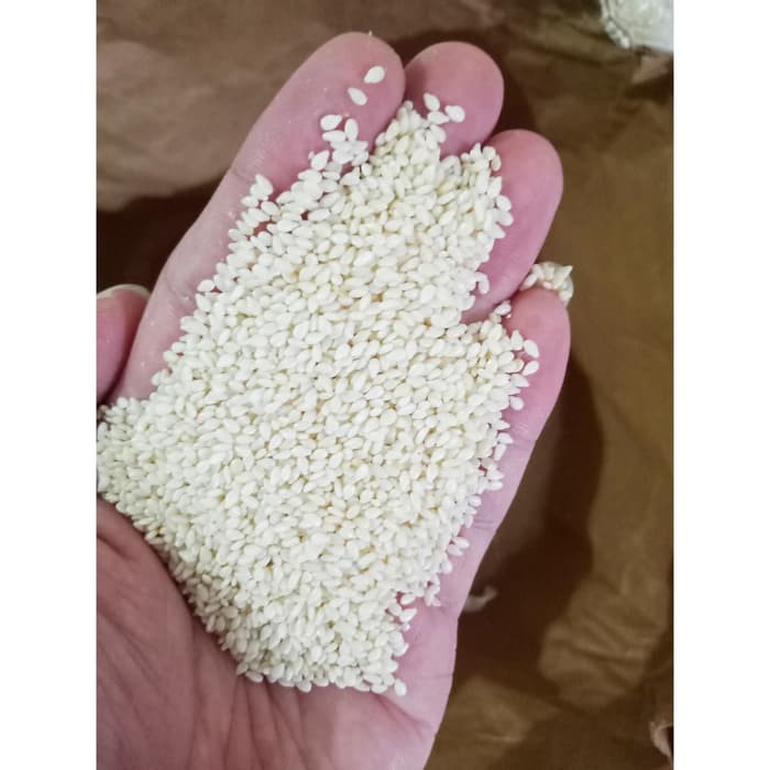 BIJI WIJEN PUTIH - WHITE SESAME SEED 1 KG IMPORT HALAL MENTAH