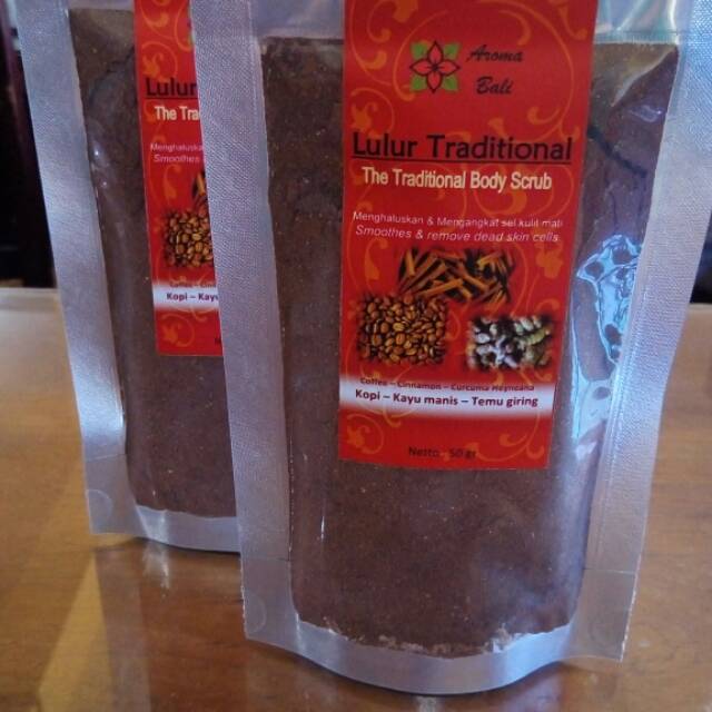 

Aroma Bali Lulur Tradisional "Kopi Kayumanis Temugiring" Original