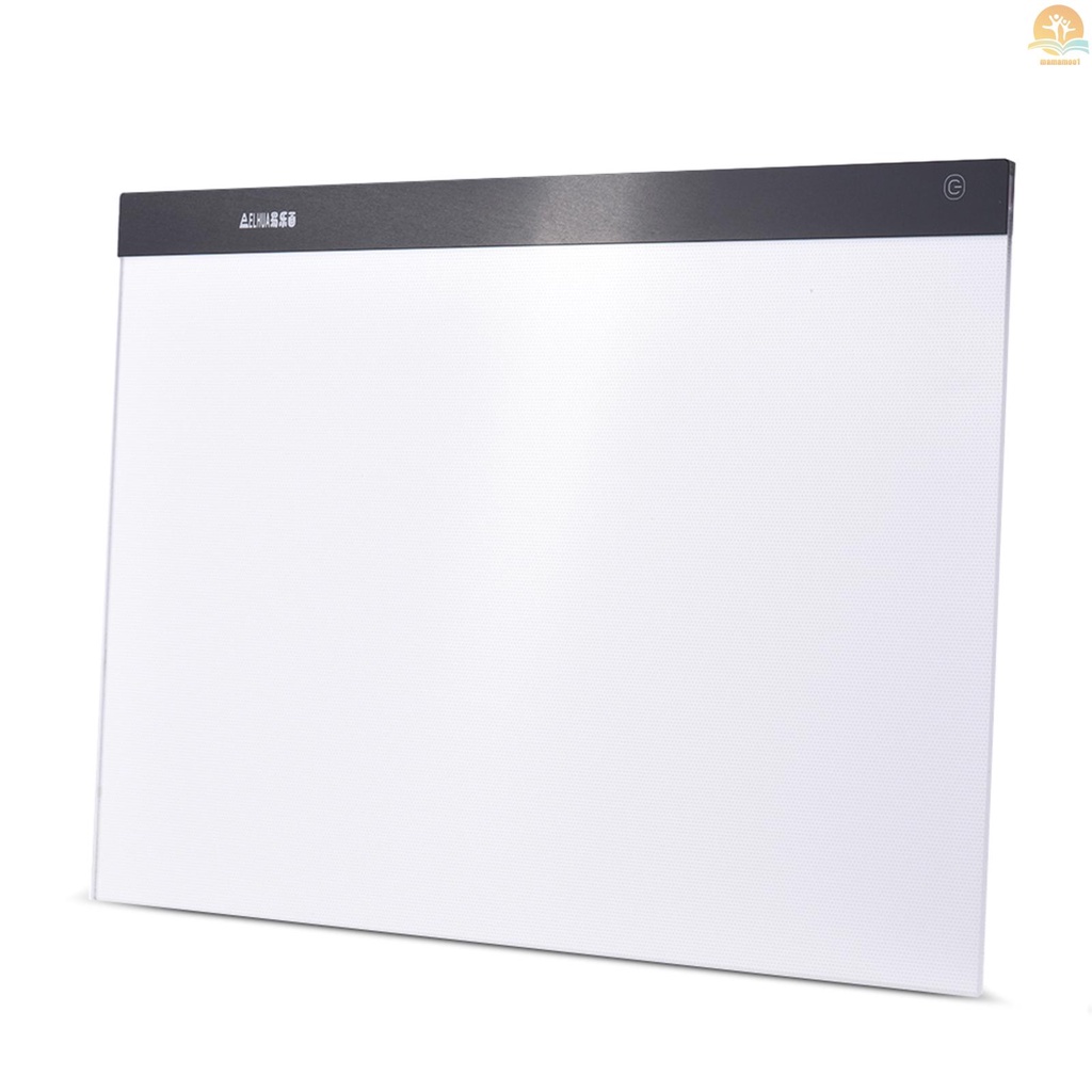 A2 Large Ultra-thin LED Light Pad Box Painting Tracing Panel Copyboard Stepless Adjustable Brightness USB Powered for Cartoon Tattoo Tracing Pencil Drawing