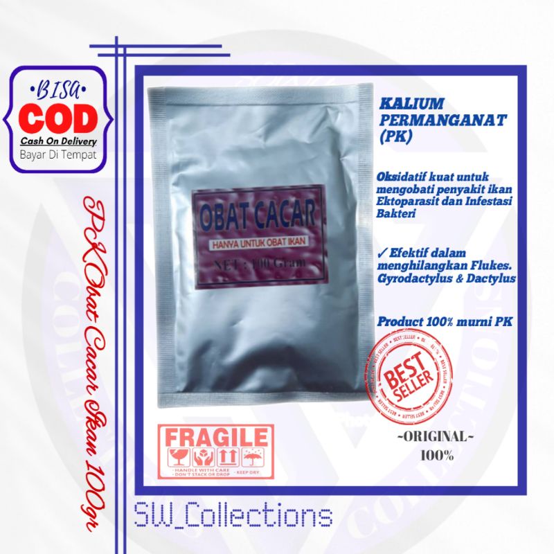 PK OBAT CACAR IKAN 100gr Product 100% murni PK.