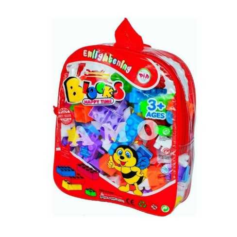 BLOCKS HAPPY TIME tas/ lego block tas/ blok