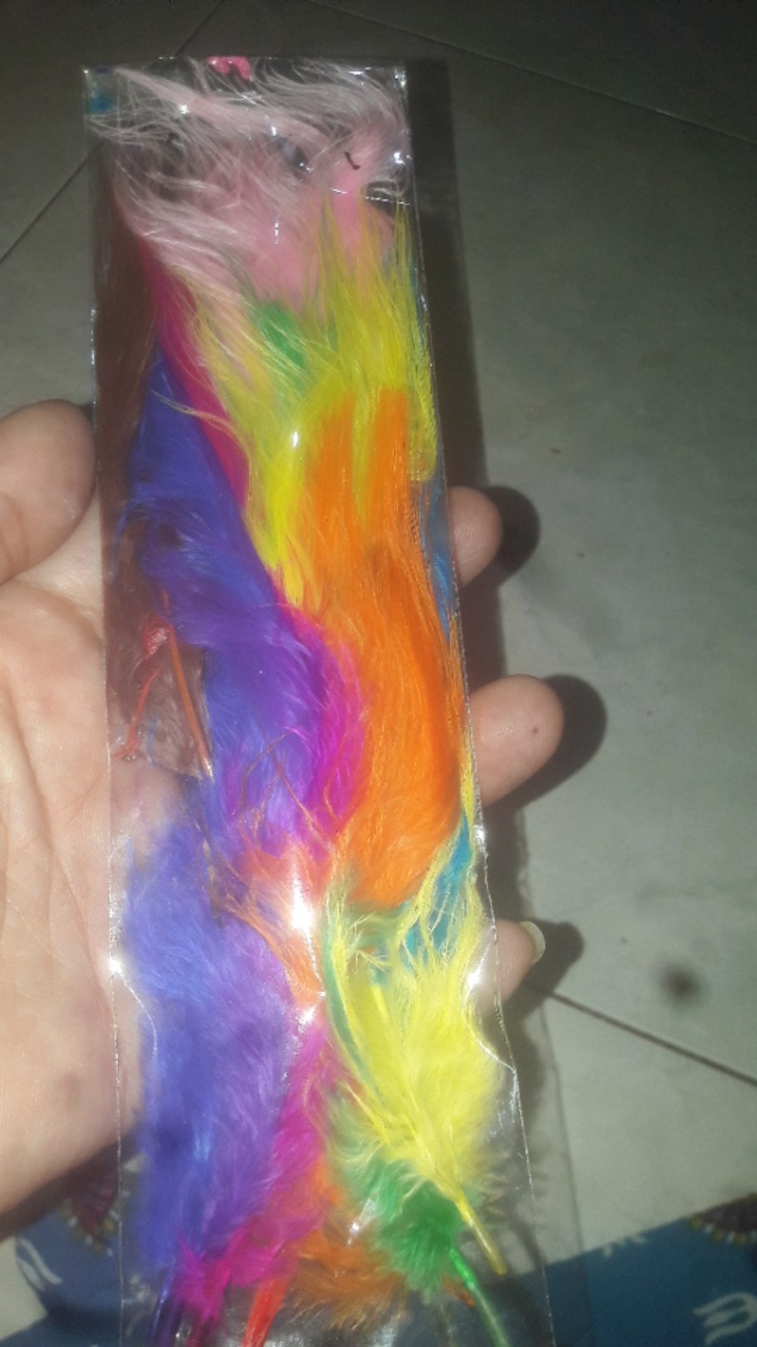 Bulu Single Marabou - Bulu Marabou - Bulu Single Marabou Warna