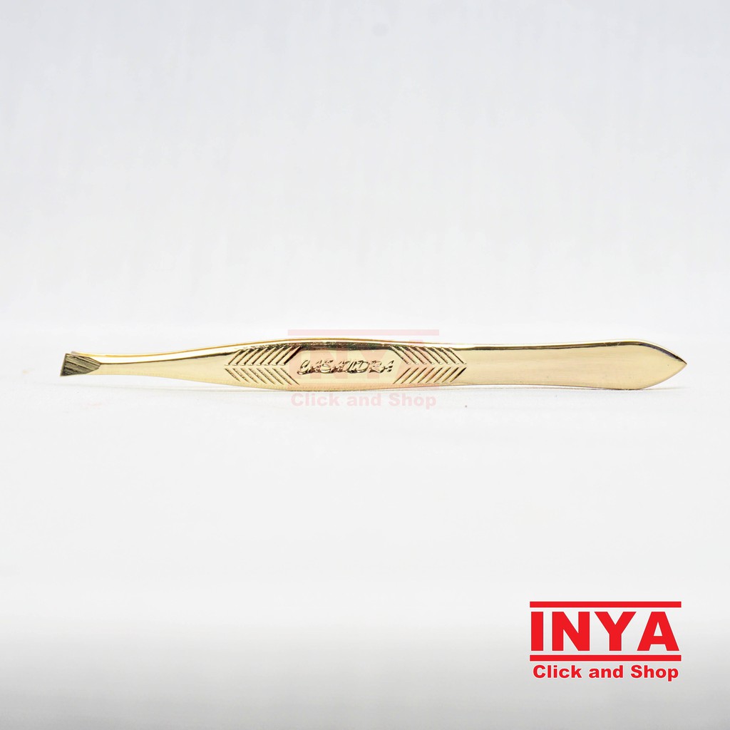 PINSET ALIS GOLD CASANDRA EYEBROW TWEEZER