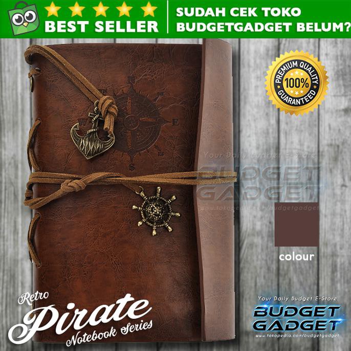 

Buku Catatan Binder Note Classic Retro Pirate Ship Leather BERKUALITAS