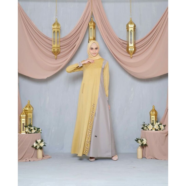 READY GAMIS FAIZA LUBI TERBARU GAMIS LUBI DEWASA ORIGINAL DRESS GAMIS BUSUI