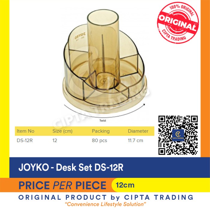 

Hemat Desk Set - Joyko - Ds-12R Gilaa!!!