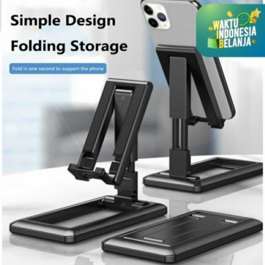 Stand Holder HP Handphone Tablet Mobile Zoom Tik Tok Sekolah Anak