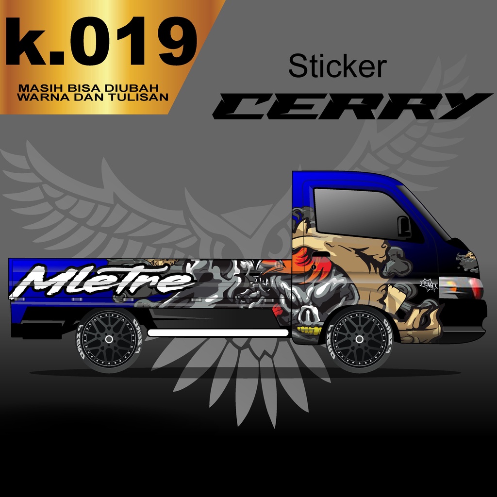 Decal Sticker New Carry Pick Up-Stiker Carry New k.019