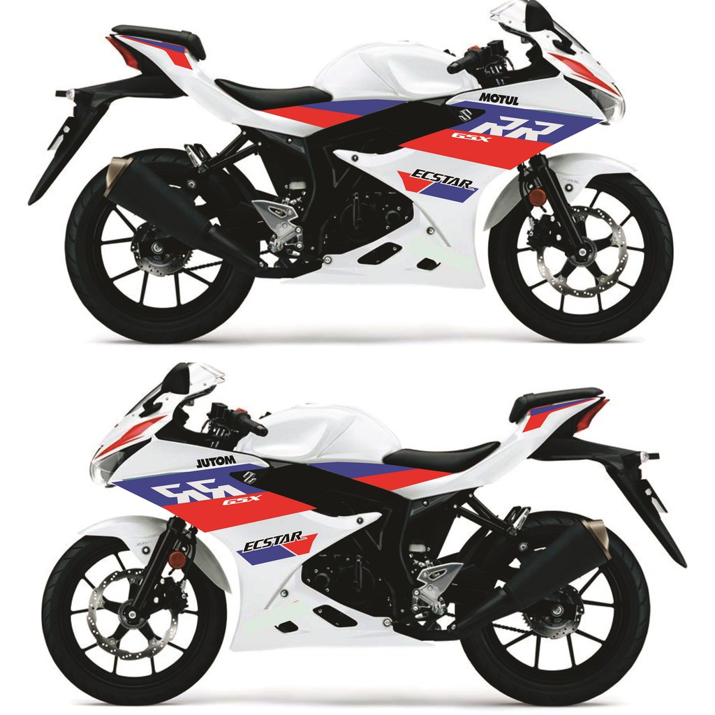 CUTTING STICKER GSX R STRIPING GSX RR