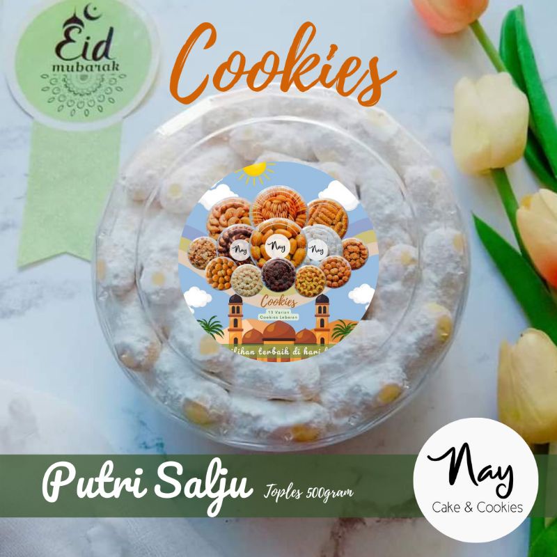 

KUE KERING PUTRI SALJU NAY COOKIES VARIAN KUE LEBARAN